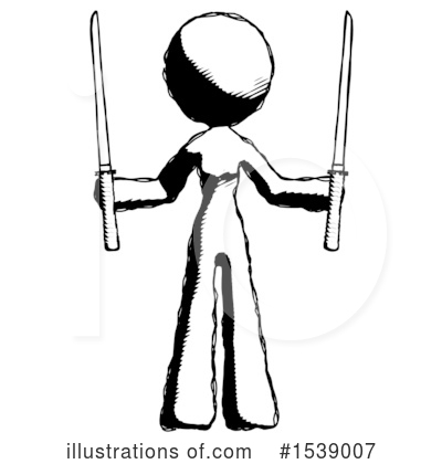 Royalty-Free (RF) Ink Design Mascot Clipart Illustration by Leo Blanchette - Stock Sample #1539007