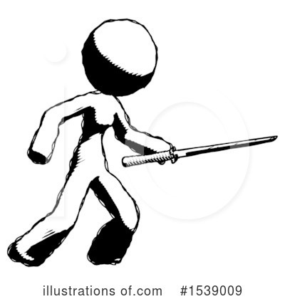 Royalty-Free (RF) Ink Design Mascot Clipart Illustration by Leo Blanchette - Stock Sample #1539009