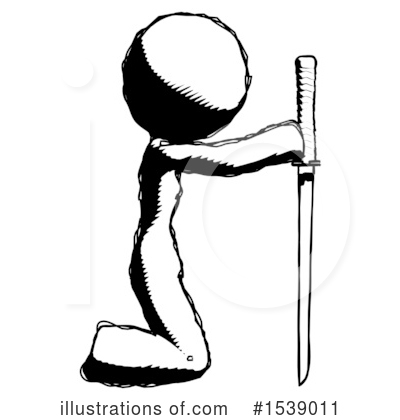 Royalty-Free (RF) Ink Design Mascot Clipart Illustration by Leo Blanchette - Stock Sample #1539011