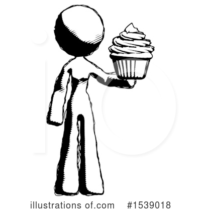 Royalty-Free (RF) Ink Design Mascot Clipart Illustration by Leo Blanchette - Stock Sample #1539018