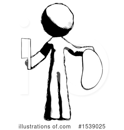 Royalty-Free (RF) Ink Design Mascot Clipart Illustration by Leo Blanchette - Stock Sample #1539025