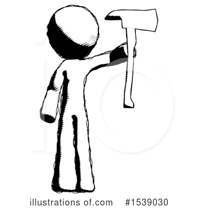 Royalty-Free (RF) Ink Design Mascot Clipart Illustration by Leo Blanchette - Stock Sample #1539030