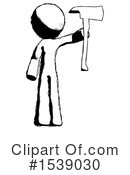 Ink Design Mascot Clipart #1539030 by Leo Blanchette