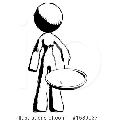Royalty-Free (RF) Ink Design Mascot Clipart Illustration by Leo Blanchette - Stock Sample #1539037