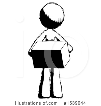 Royalty-Free (RF) Ink Design Mascot Clipart Illustration by Leo Blanchette - Stock Sample #1539044