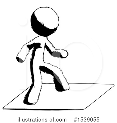 Royalty-Free (RF) Ink Design Mascot Clipart Illustration by Leo Blanchette - Stock Sample #1539055