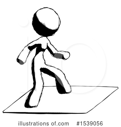 Royalty-Free (RF) Ink Design Mascot Clipart Illustration by Leo Blanchette - Stock Sample #1539056