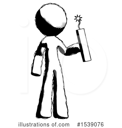 Royalty-Free (RF) Ink Design Mascot Clipart Illustration by Leo Blanchette - Stock Sample #1539076
