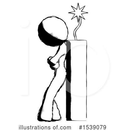 Royalty-Free (RF) Ink Design Mascot Clipart Illustration by Leo Blanchette - Stock Sample #1539079