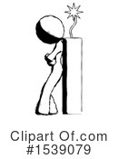 Ink Design Mascot Clipart #1539079 by Leo Blanchette