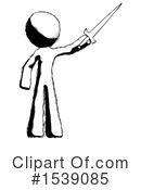 Ink Design Mascot Clipart #1539085 by Leo Blanchette