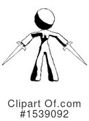 Ink Design Mascot Clipart #1539092 by Leo Blanchette