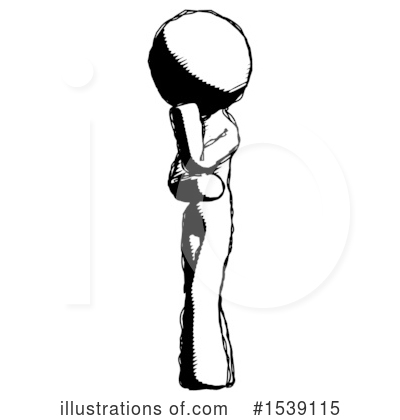 Royalty-Free (RF) Ink Design Mascot Clipart Illustration by Leo Blanchette - Stock Sample #1539115