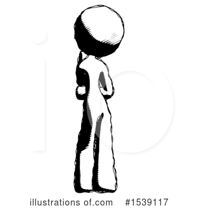 Royalty-Free (RF) Ink Design Mascot Clipart Illustration by Leo Blanchette - Stock Sample #1539117