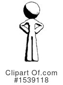 Ink Design Mascot Clipart #1539118 by Leo Blanchette