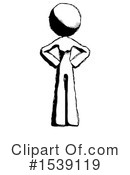 Ink Design Mascot Clipart #1539119 by Leo Blanchette