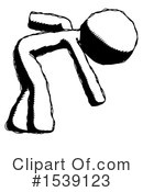 Ink Design Mascot Clipart #1539123 by Leo Blanchette