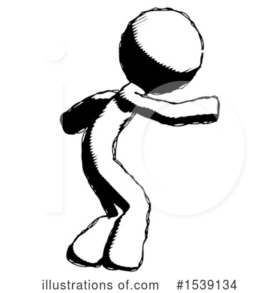 Royalty-Free (RF) Ink Design Mascot Clipart Illustration by Leo Blanchette - Stock Sample #1539134