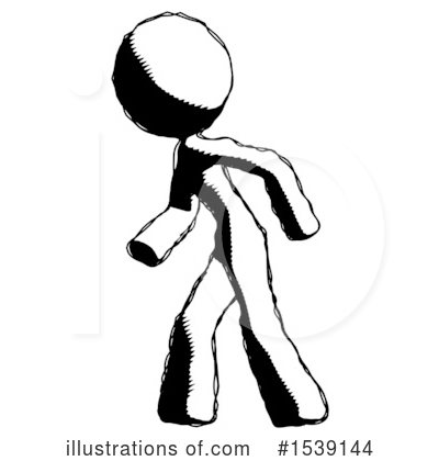 Royalty-Free (RF) Ink Design Mascot Clipart Illustration by Leo Blanchette - Stock Sample #1539144