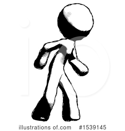 Royalty-Free (RF) Ink Design Mascot Clipart Illustration by Leo Blanchette - Stock Sample #1539145