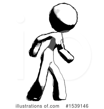 Royalty-Free (RF) Ink Design Mascot Clipart Illustration by Leo Blanchette - Stock Sample #1539146