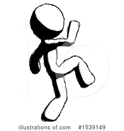Royalty-Free (RF) Ink Design Mascot Clipart Illustration by Leo Blanchette - Stock Sample #1539149