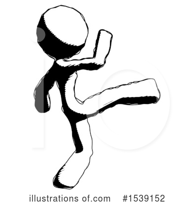 Royalty-Free (RF) Ink Design Mascot Clipart Illustration by Leo Blanchette - Stock Sample #1539152