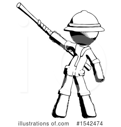 Royalty-Free (RF) Ink Design Mascot Clipart Illustration by Leo Blanchette - Stock Sample #1542474
