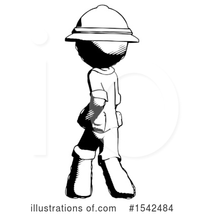 Royalty-Free (RF) Ink Design Mascot Clipart Illustration by Leo Blanchette - Stock Sample #1542484