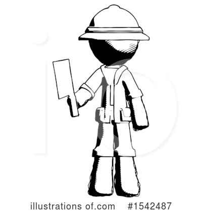 Royalty-Free (RF) Ink Design Mascot Clipart Illustration by Leo Blanchette - Stock Sample #1542487