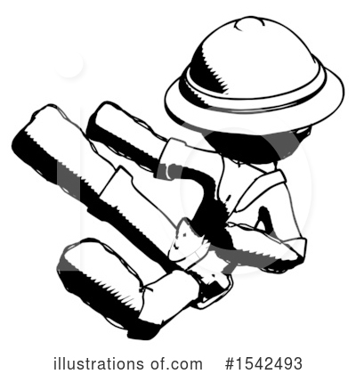 Royalty-Free (RF) Ink Design Mascot Clipart Illustration by Leo Blanchette - Stock Sample #1542493