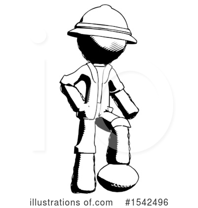 Royalty-Free (RF) Ink Design Mascot Clipart Illustration by Leo Blanchette - Stock Sample #1542496