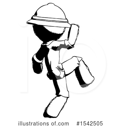 Royalty-Free (RF) Ink Design Mascot Clipart Illustration by Leo Blanchette - Stock Sample #1542505