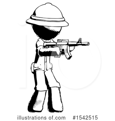 Royalty-Free (RF) Ink Design Mascot Clipart Illustration by Leo Blanchette - Stock Sample #1542515