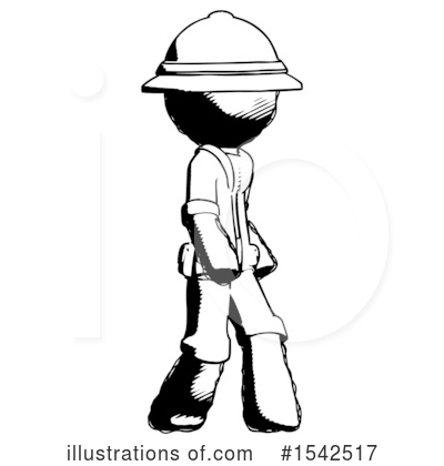 Royalty-Free (RF) Ink Design Mascot Clipart Illustration by Leo Blanchette - Stock Sample #1542517