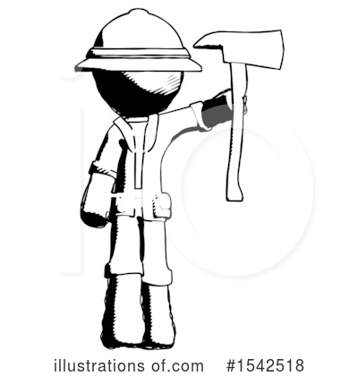 Royalty-Free (RF) Ink Design Mascot Clipart Illustration by Leo Blanchette - Stock Sample #1542518