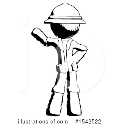 Royalty-Free (RF) Ink Design Mascot Clipart Illustration by Leo Blanchette - Stock Sample #1542522