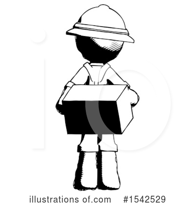 Royalty-Free (RF) Ink Design Mascot Clipart Illustration by Leo Blanchette - Stock Sample #1542529