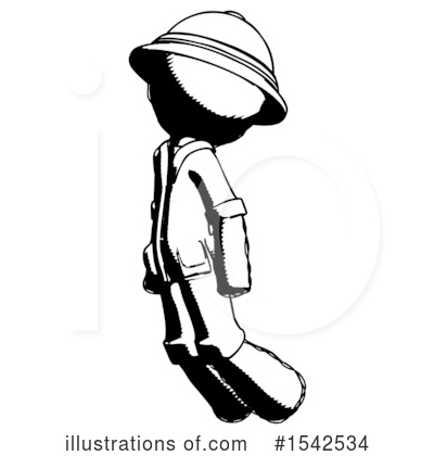 Royalty-Free (RF) Ink Design Mascot Clipart Illustration by Leo Blanchette - Stock Sample #1542534