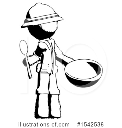 Royalty-Free (RF) Ink Design Mascot Clipart Illustration by Leo Blanchette - Stock Sample #1542536
