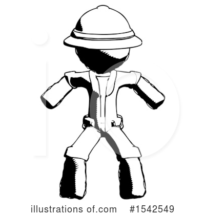 Royalty-Free (RF) Ink Design Mascot Clipart Illustration by Leo Blanchette - Stock Sample #1542549