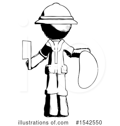 Royalty-Free (RF) Ink Design Mascot Clipart Illustration by Leo Blanchette - Stock Sample #1542550