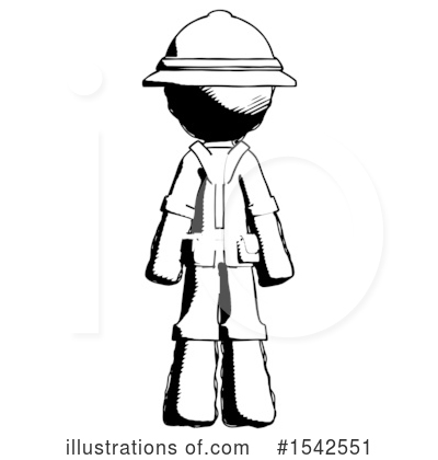 Royalty-Free (RF) Ink Design Mascot Clipart Illustration by Leo Blanchette - Stock Sample #1542551