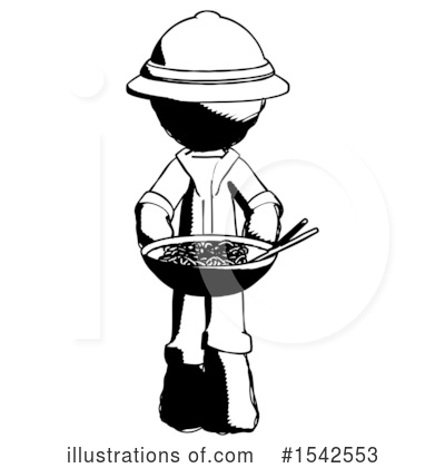 Royalty-Free (RF) Ink Design Mascot Clipart Illustration by Leo Blanchette - Stock Sample #1542553