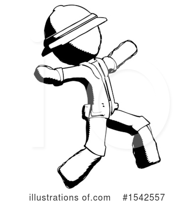 Royalty-Free (RF) Ink Design Mascot Clipart Illustration by Leo Blanchette - Stock Sample #1542557