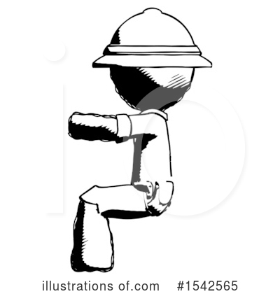 Royalty-Free (RF) Ink Design Mascot Clipart Illustration by Leo Blanchette - Stock Sample #1542565
