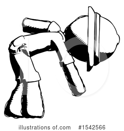 Royalty-Free (RF) Ink Design Mascot Clipart Illustration by Leo Blanchette - Stock Sample #1542566