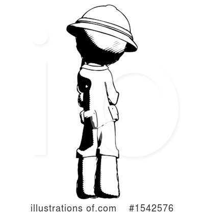 Royalty-Free (RF) Ink Design Mascot Clipart Illustration by Leo Blanchette - Stock Sample #1542576