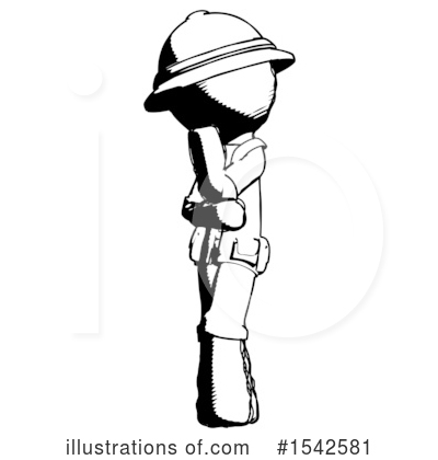 Royalty-Free (RF) Ink Design Mascot Clipart Illustration by Leo Blanchette - Stock Sample #1542581