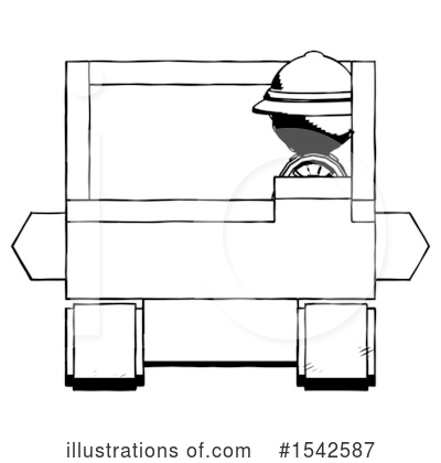 Royalty-Free (RF) Ink Design Mascot Clipart Illustration by Leo Blanchette - Stock Sample #1542587